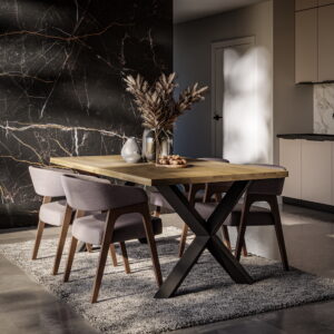 Stolik MALM - Nowoczesny Design z Duszą Natury